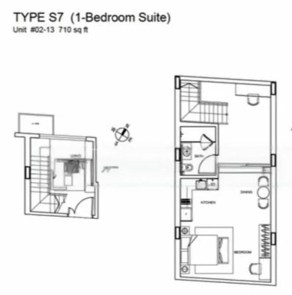 1 Bed Apartment (Condo) for Rent in  The Red House - Image 6